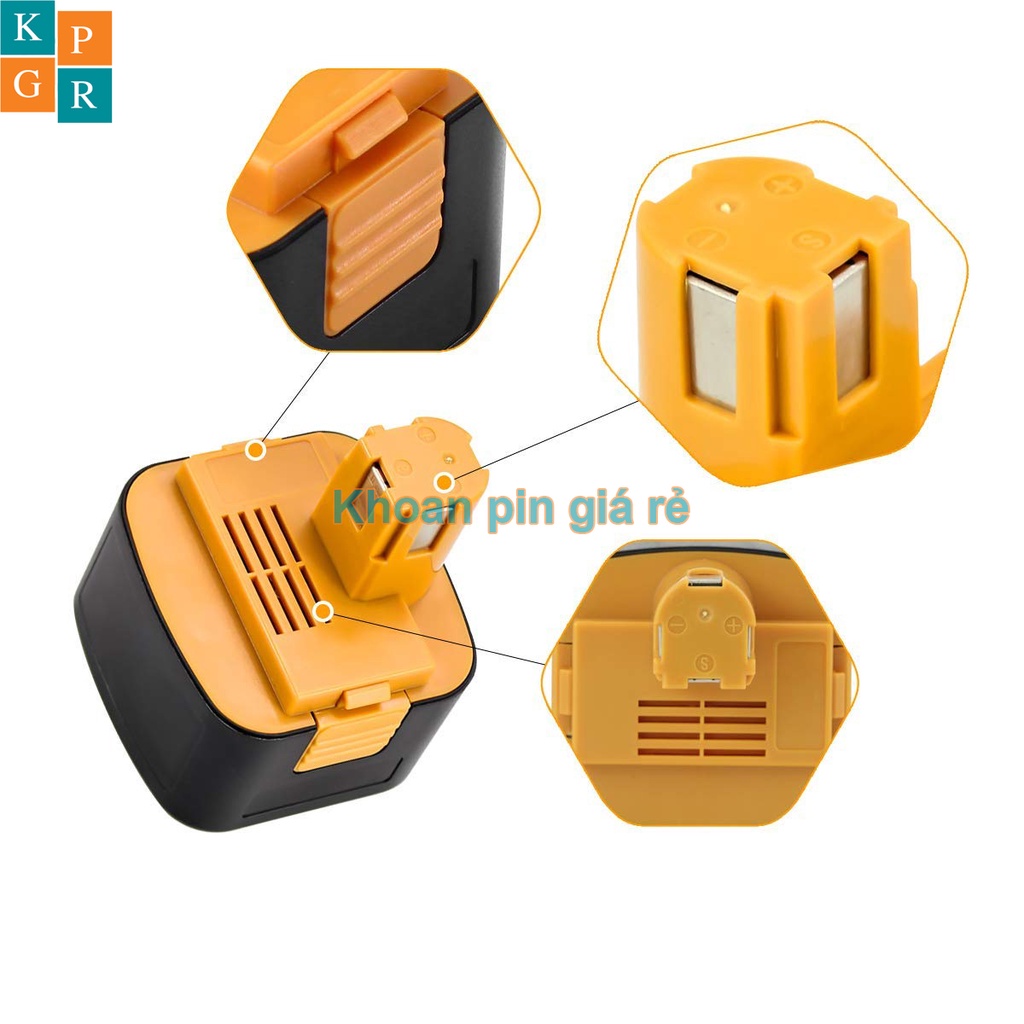 KPGR Vỏ Pin National 12V Ni-cd