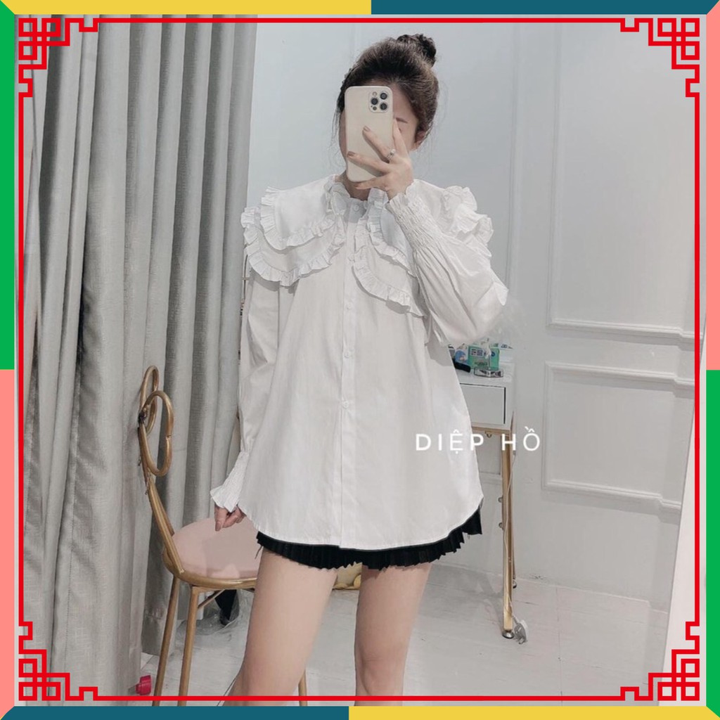 áo sơ mi bèo bo tay chất đũi xước bao lỗi đổi trả trong 3 ngày