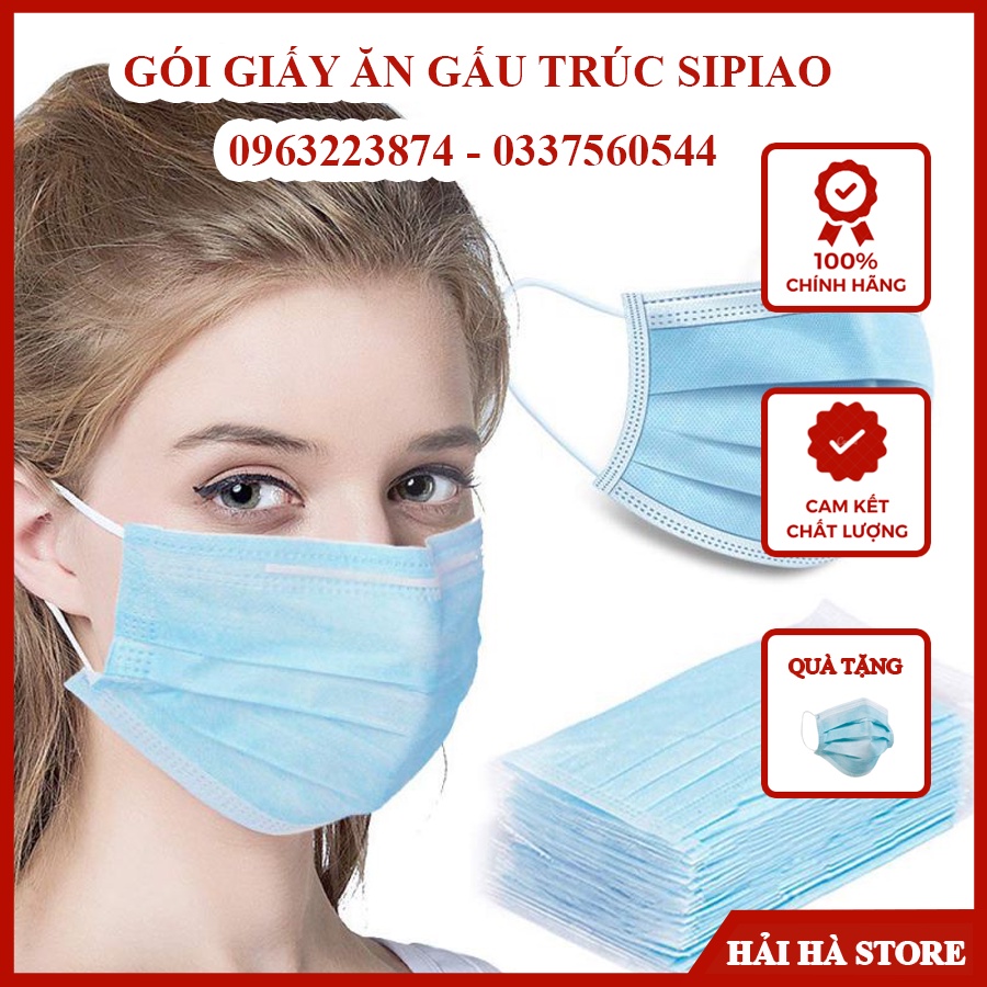Hộp 50 cái Khẩu trang y tế 4 lớp