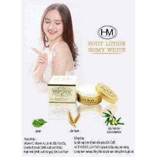 Kem body ngày dưỡng trắng chuyên sâu HOMY
