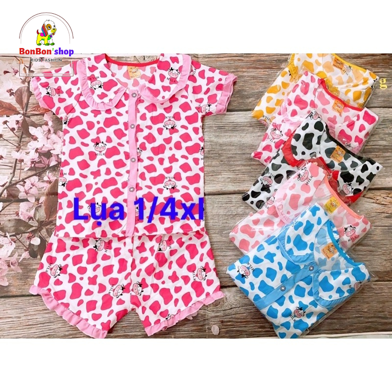 PA01#Quần áo bé gái 3 tuổi 4 tuổi 5 tuổi 6 tuổi, pizama cho bé gái