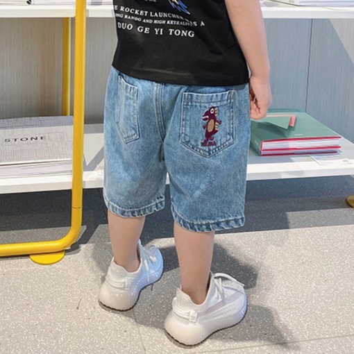 QN16 Size110-150 (20-35kg) Quần đùi lửng bé trai - Quần lửng ngắn short Thời trang trẻ Em hàng quảng châu