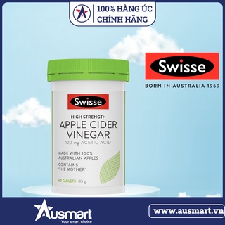 Viên uống giấm táo Apple Cider Vinegar Swisse 60 viên
