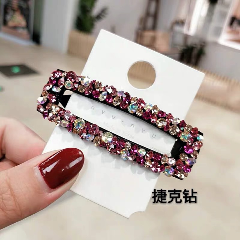 Kẹp Tóc Nữ Đính Đá Phong Cách Thời Trang Hàn Quốc