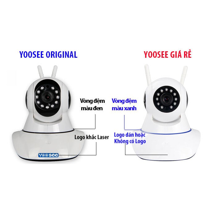 CAMERA WIFI - YOOSEE WIFI SIÊU NÉT 2.0 FULL HD 1920 x 1080P MỚI, Quay Đêm, Đàm thoại Trực Tiếp