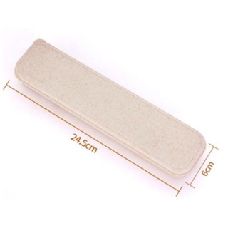 Hộp nhựa đựng ống hút inox/ thuỷ tinh