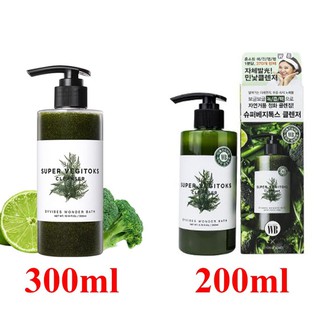 Sữa Rửa Mặt Thải Độc Rau Củ Super Vegitoks Cleanser