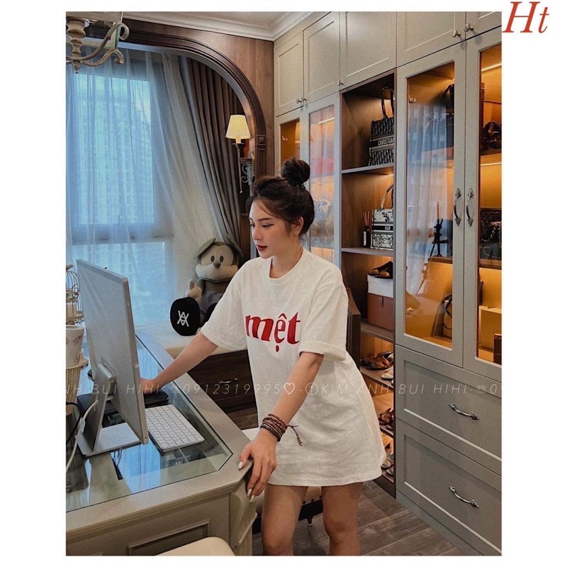 Áo phông chữ Mệt H2A866