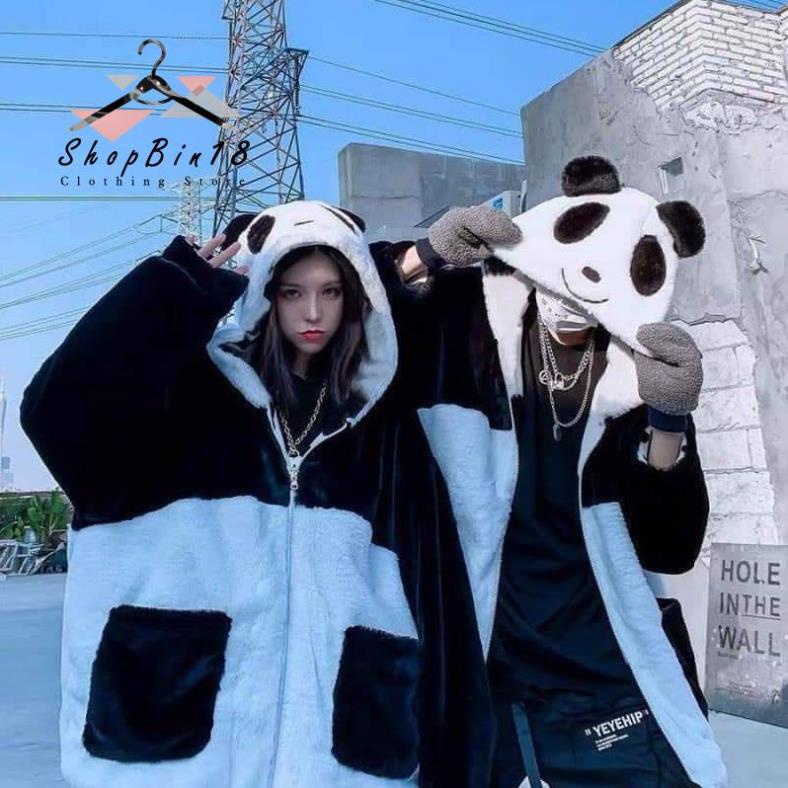 Áo Khoác Lông Hình Con Gấu Dày Dặn Siêu Cute cho nam nữ - ANH BÉO SHOP