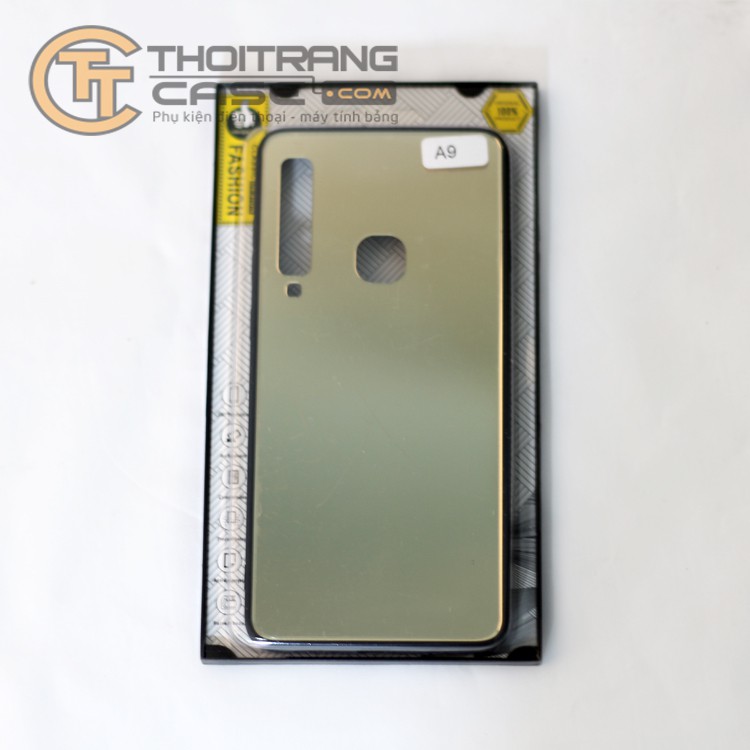 Ốp lưng Samsung A9 tráng gương