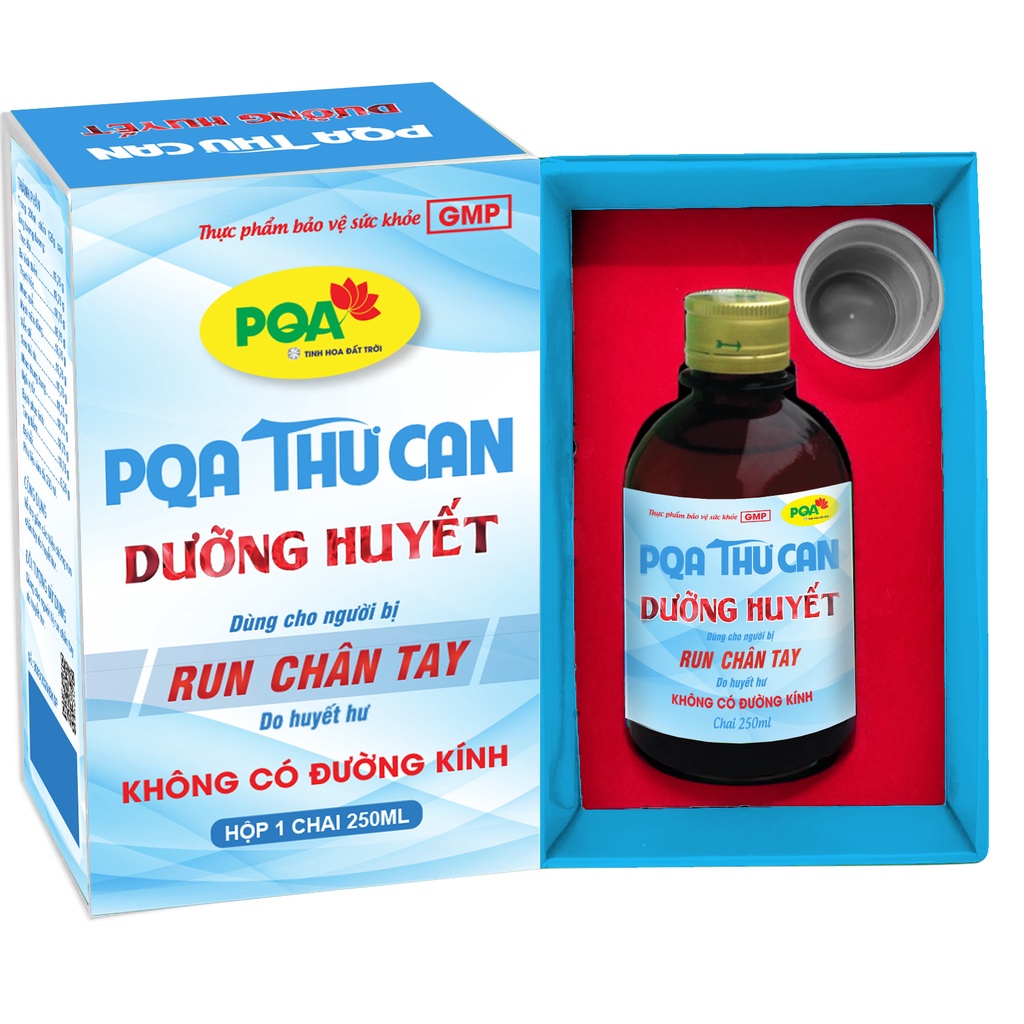 Pqa thư can dưỡng huyết run chân tay- hộp 250ml - ảnh sản phẩm 1