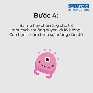 Combo chăm sóc răng trẻ em curaprox cs kids - ảnh sản phẩm 7