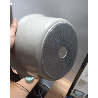 🥘🥘NỒI LOCK ĐÁ STONE PHI 24cm LOCK & LOCK LCA6244D (THÀNH CAO)