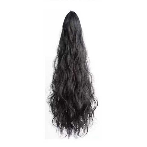 Tóc giả ngoặm xoăn phong cách Hàn Quốc, tóc giả kẹp ngoạm xù mềm mượt cho nữ