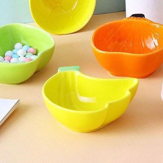 Bát Ăn Dặm Hình Quả Chuối Xinh Xắn AD11 Gốm Sứ Tráng Men Cao Cấp Cho Bé Ăn Dặm YOOTA BABY