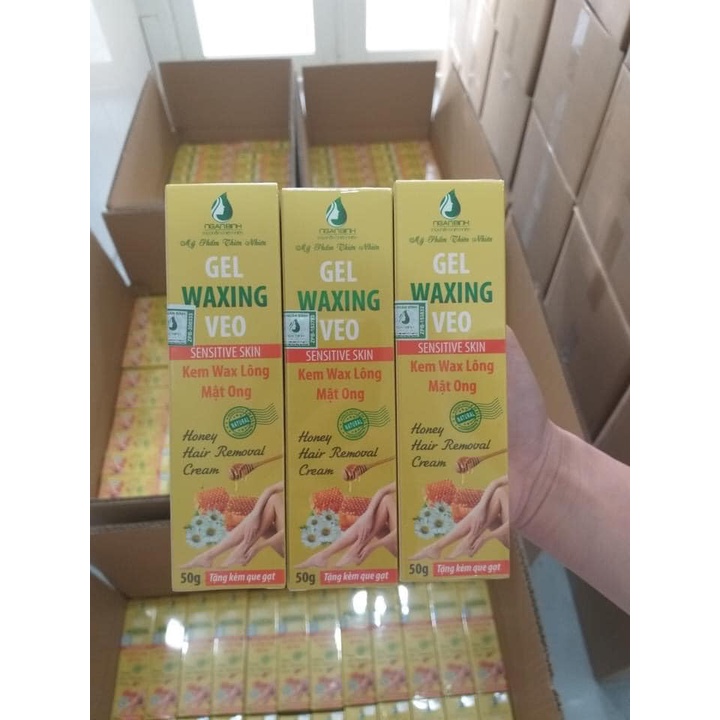 Kem Wax Lông Mật Ong - Ngân Bình (50g)