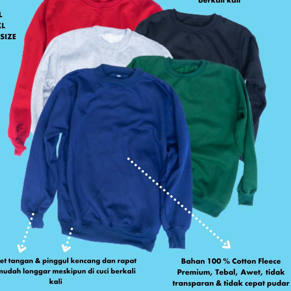 Áo Len Dài Tay Cổ Tròn Thời Trang Nam Nữ | BigBuy360 - bigbuy360.vn