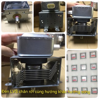 Đèn lò vi sóng - đèn magnetron - viba - cục nóng chân rời cùng hướng tản nhiệt - Chân rời cùng hướng - rời cùng hướng