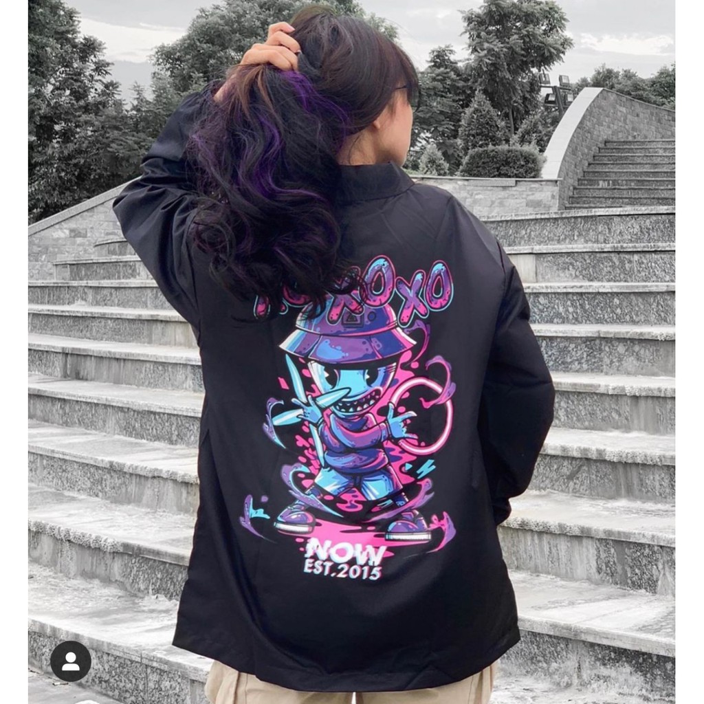 [ Mã WASTRUN4 giảm 10% tối đa 30K đơn 99K] ÁO KHOÁC DÙ XOXO ( 2 MÀU CÓ FORM RỘNG XL ) (AKD001) | BigBuy360 - bigbuy360.vn