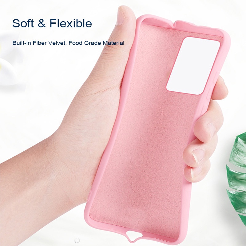 Ốp Lưng Silicone Mềm Màu Trơn Cho Xiaomi Mi 12T 12 12X 11T 11 Lite 5G NE 10T Pro