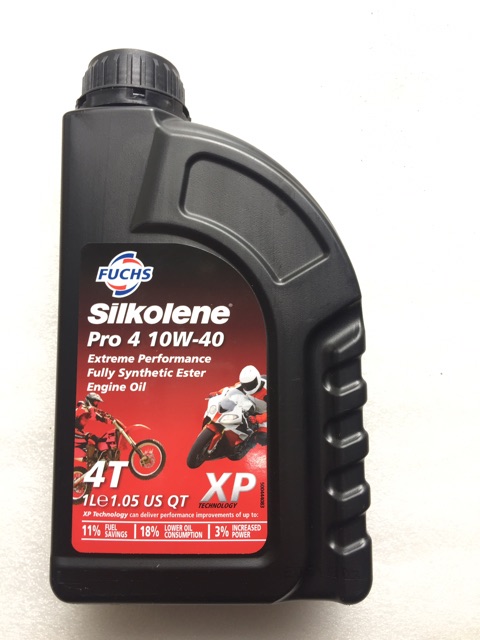 Nhớt Silkolene/ 10W40 Tem đỏ NHẬP KHẨU CHÍNH HÃNG INDONESIA - CÓ CHIẾT LẺ