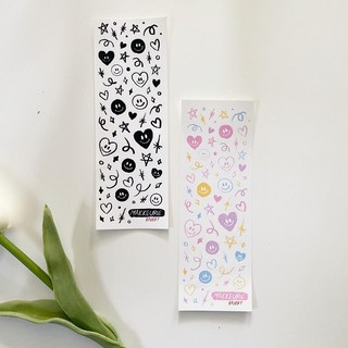 Bút Chì Màu Vẽ Nguệch Ngoạc Trang Trí Hình Dán Hôn Cắt