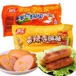 (SỈ SLL) XÚC XÍCH NGÔ/ CAY 1 thùng 60 cái