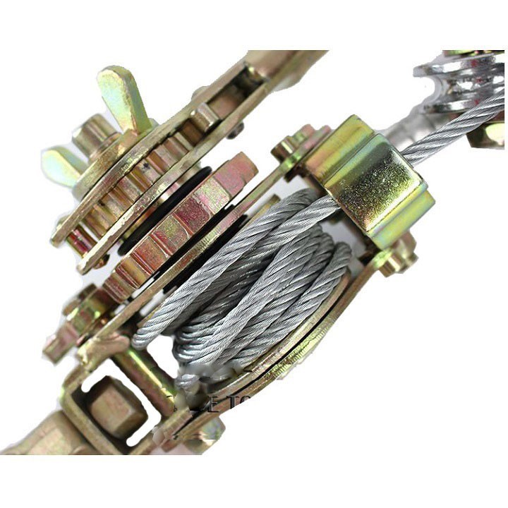 Palang cáp lắc tay 1 tấn