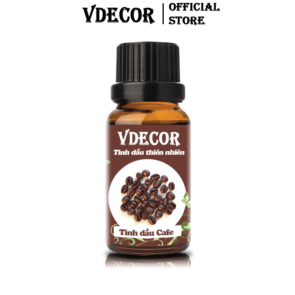 Tinh Dầu Cafe VDECOR Nguyên chất 100% từ Thiên Nhiên (10ml)