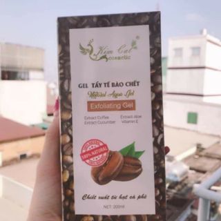 Tẩy tế bào da chết cafe