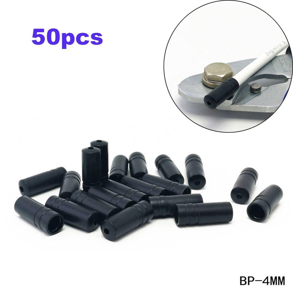 Set 50 Nắp Đậy Dây Gạt Cần Số Màu Đen Cho Xe Đạp Leo Núi