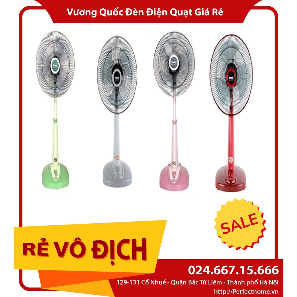 ⚡️FLASH SALE 50%⚡️{ Hàng chính_hãng}Quạt lửng Benny BF-41SL màu hồng, màu xanh, màu ghi, màu đỏ Công