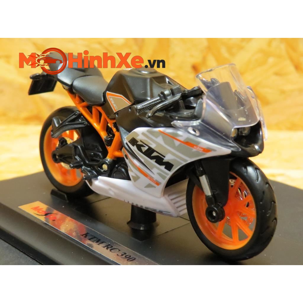 MÔ HÌNH XE KTM RC 390 1:18 MAISTO