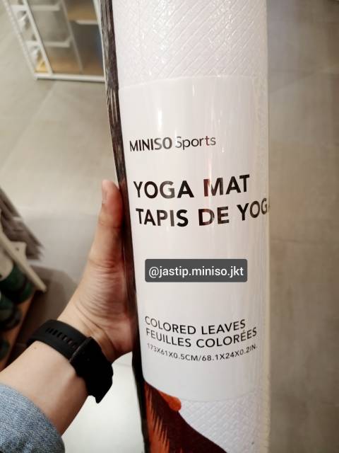 Miniso Thảm Tập Yoga Cao Cấp Chuyên Dụng 173x61 X 0.5cm