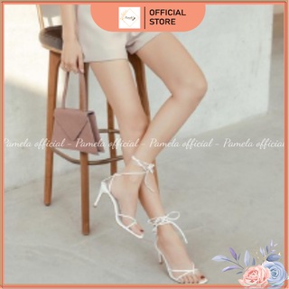 PAMELA - Sandal Cao Gót Buộc Dây Thời Trang Siêu Sành Điệu 2021 (7cm) - S03