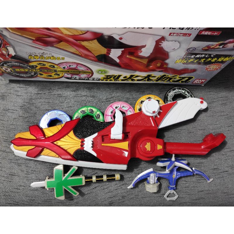 DX Rekka Daizantou kích thước 57cm Shinkenger chính hãng Bandai