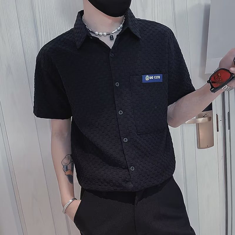 Áo Sơ Mi Ngắn Tay Thời Trang Mùa Hè Dành Cho Nam