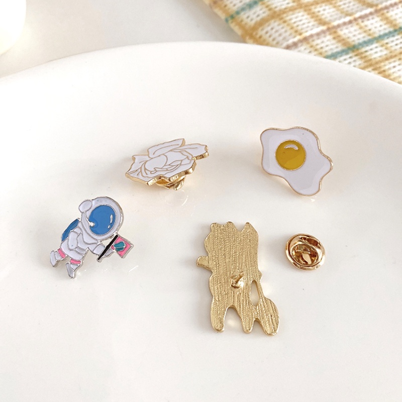 Trâm cài áo hình động vật hoạt hình đáng yêu phong cách Hàn Quốc