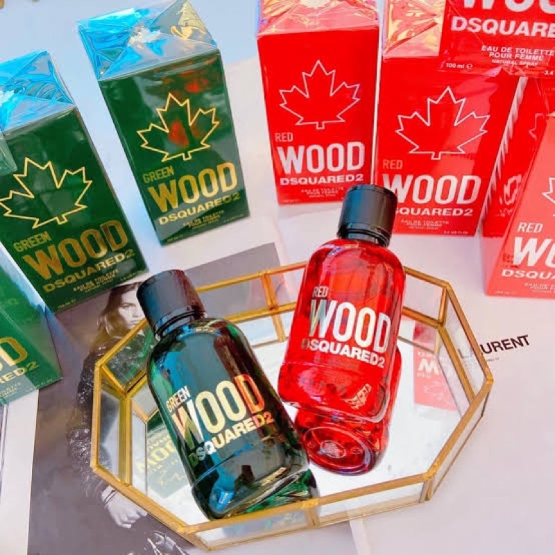Nước hoa nam/nữ Dsquared2 Green Wood - Red Wood chính hãng có sẵn