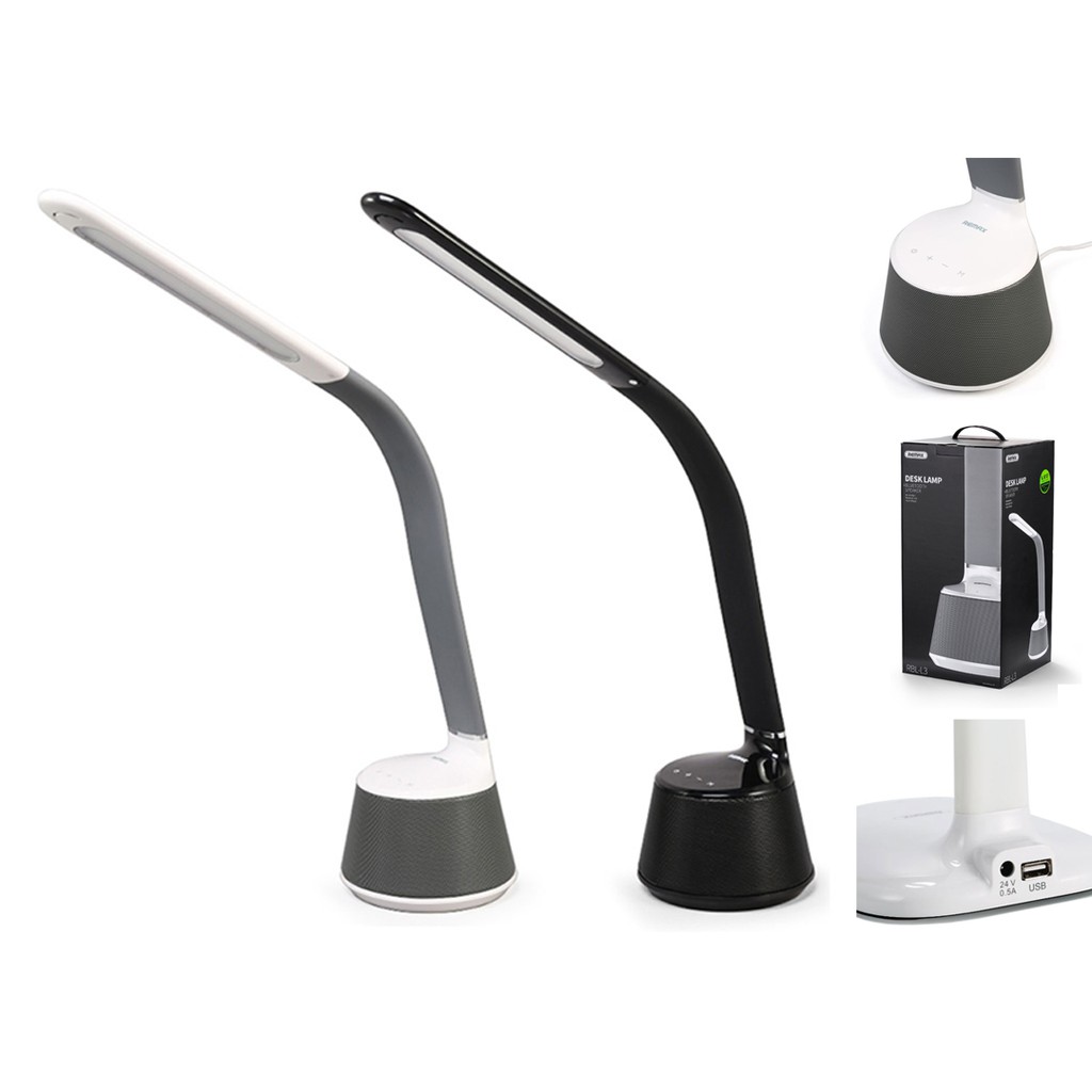 Đèn Desktop + Loa Bluetooth Remax (RBL-L3) trắng