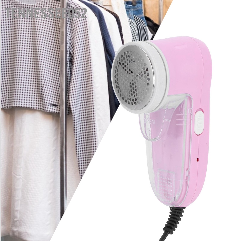 Tennessee052 Điện Lint Remover Di động Quần áo Gia dụng Vải Lông xù Máy cạo râu EU Cắm 250V Hồng