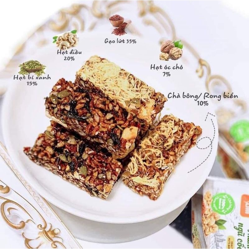 Thanh Năng Lượng Gạo Lức Cao Cấp