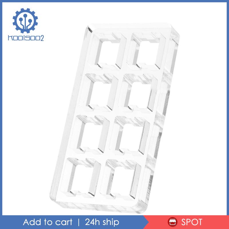 Đế Acrylic Trong Suốt Kiểm Tra Công Tắc Cherry Mx Koolsoo2