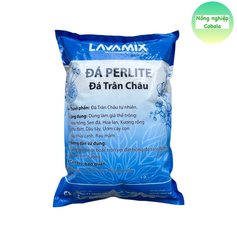 Đá Perlite - Đá Trân Châu Trồng Cây, Trang Trí (5dm)