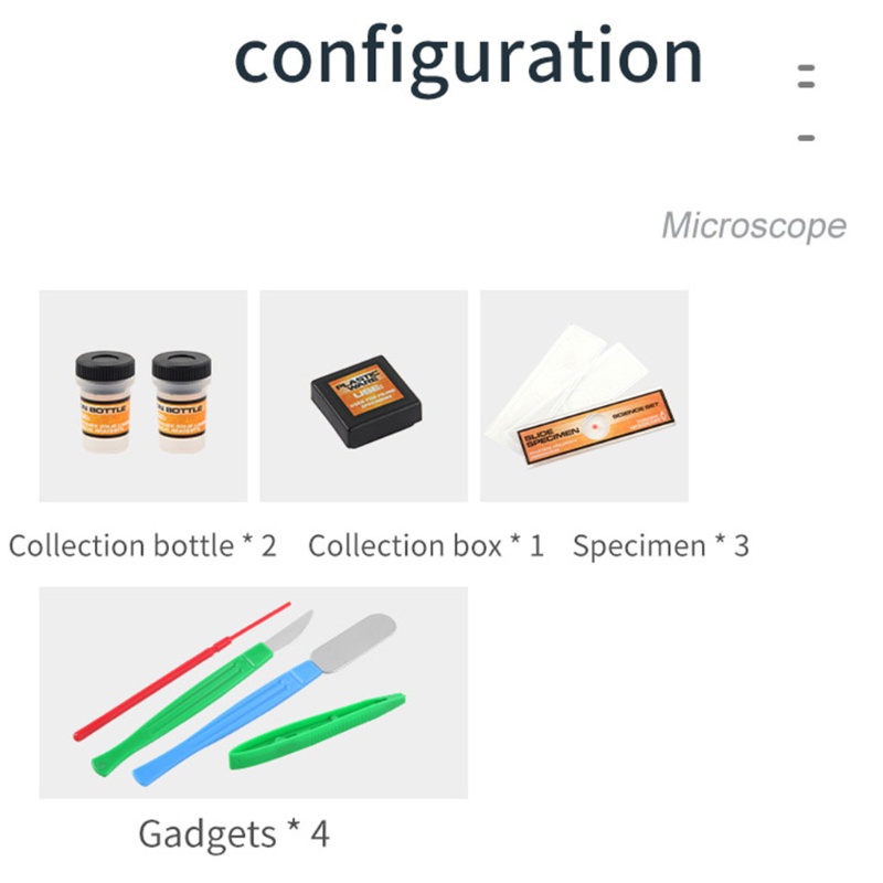 Kính Hiển Vi Đèn LED 100X-400X-1200X Đồ Chơi Khoa Học Cho Bé | BigBuy360 - bigbuy360.vn