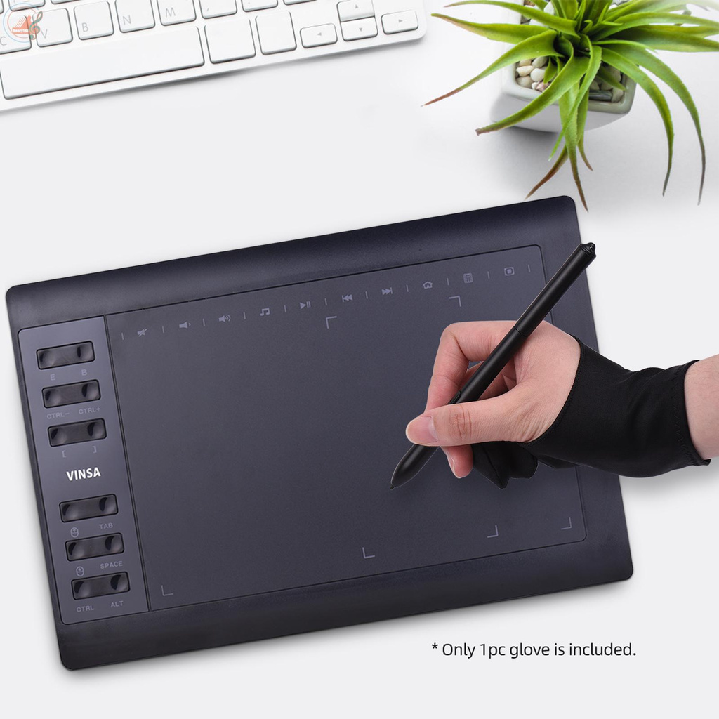 WACOM HUION Găng Tay Vẽ Hai Ngón Chuyên Dụng Cho Họa Sĩ