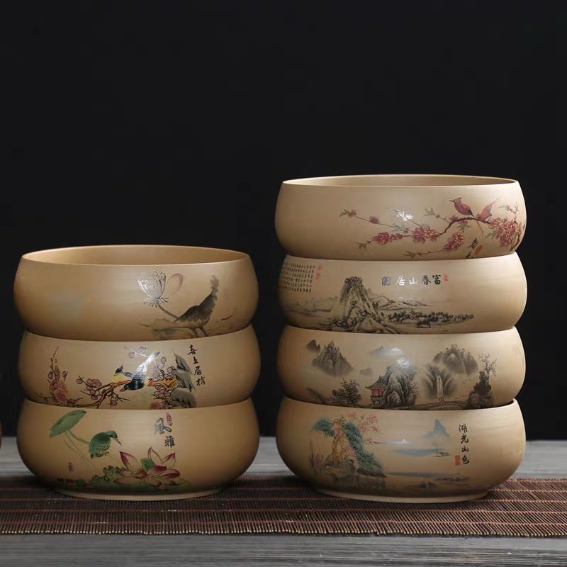 Áng trà gốm đoàn nê