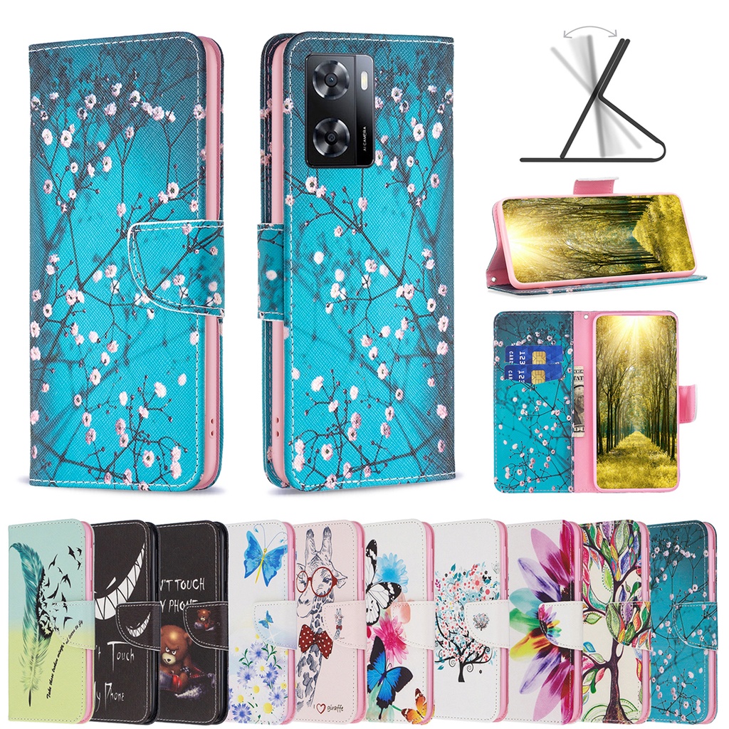 Case for OPPO A57 Ốp Bao Da Điện Thoại Thời Trang Cho