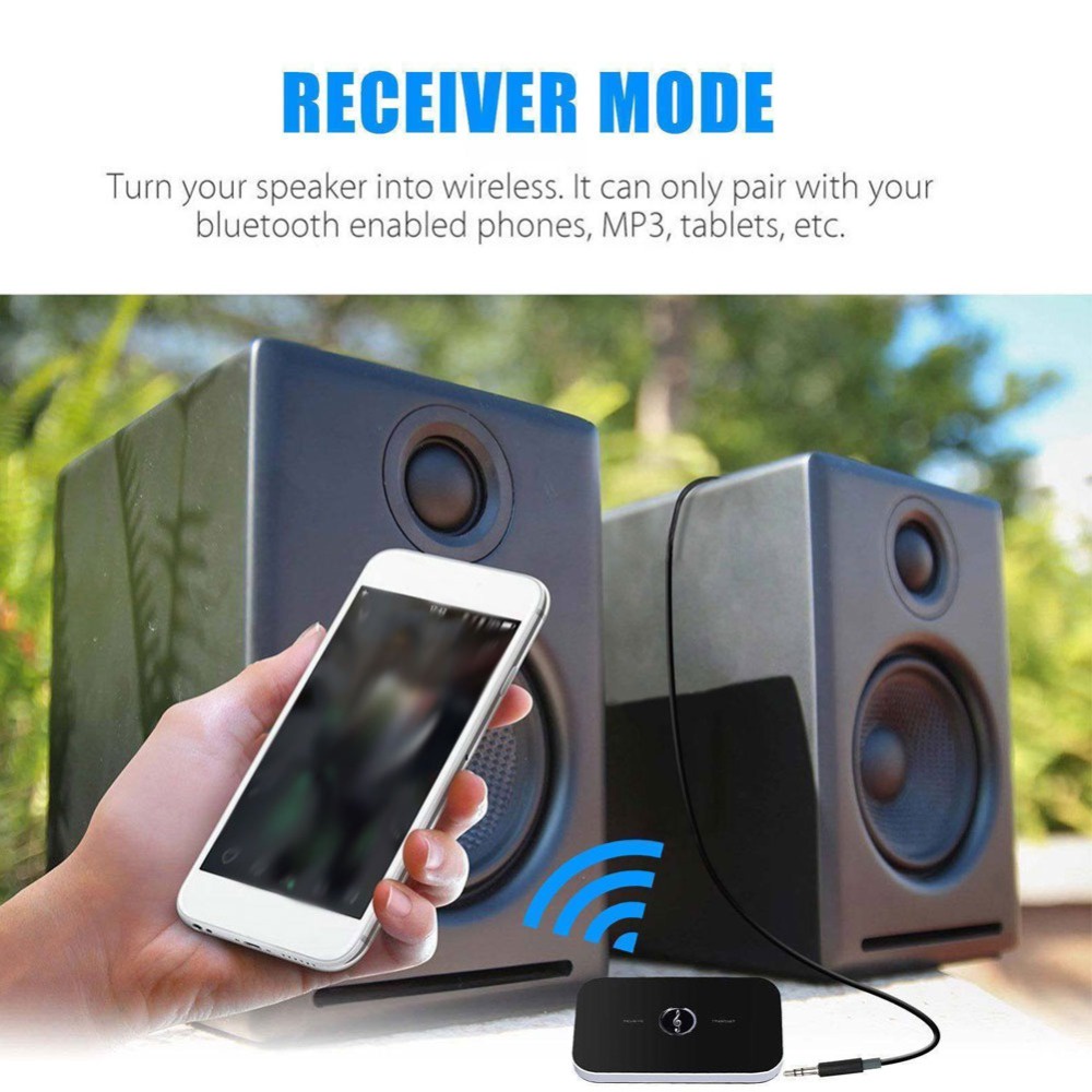 Thiết Bị Nhận Tín Hiệu Bluetooth B6 Cho PC TV Với Giắc Cắm 3.5mm AUX
