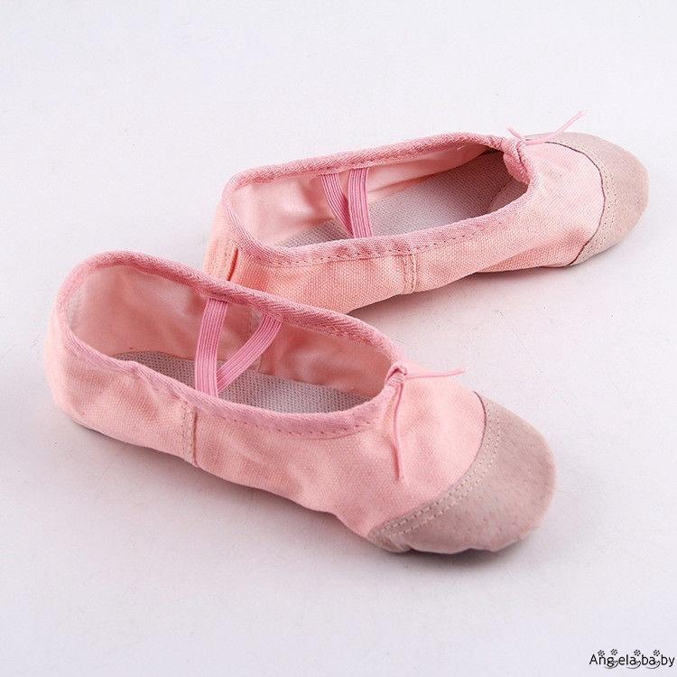 Giày vải mềm đơn giản kiểu tập múa ba lê cho bé sơ sinh
